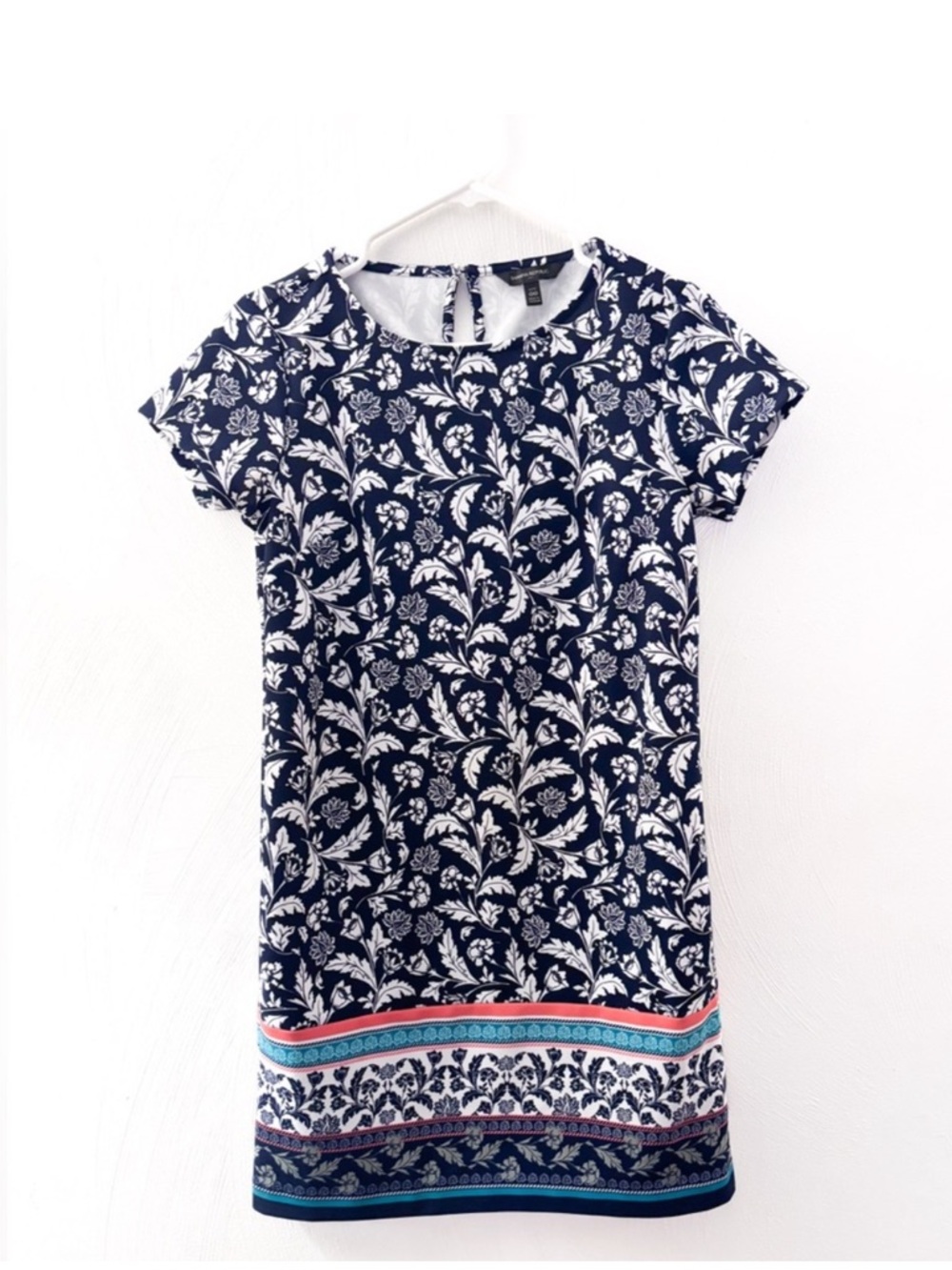 Banana Republic Floral Short Sleeve Shift Dress - Picture 4 of 4